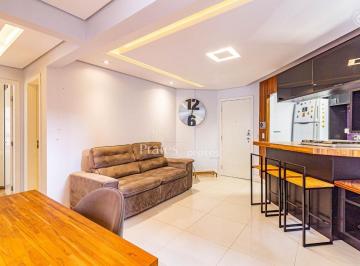 Ampla sala | Cozinha americana · Apartamento para aluguel - em Mercês