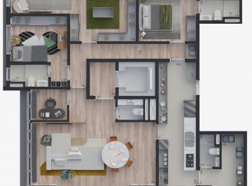 Apartamento de 4 quartos, São Paulo ·  KARPZ Jardins | 500 metros do Parque Ibirapuera I 210m 3 suites 4 vagas 