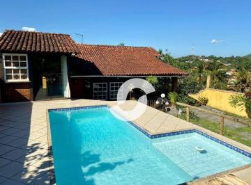13bb250401cd34b9b51262bb31945f6a942538fc · Casa com 3 dormitórios à venda, 350 m² por R$ 880.000,00 - Mata Paca - Niterói/RJ