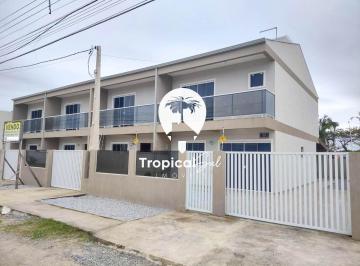 Casa · 112m² · 2 Quartos · 2 Vagas · Sobrado com 3 dormitórios à venda, Grajaú, PONTAL DO PARANA - PR