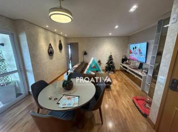 8ac376fbfd3bd723fd0d316b8b5479b1b9a17cf3 · Apartamento com 3 dormitórios à venda, 126 m² - Vila Gilda - Santo André/SP