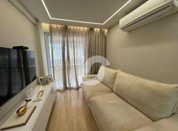 0250382363f85794577737910f800cceef9acdd2 · Apartamento com 2 dormitórios à venda, 56 m² por R$ 450.000,00 - Piratininga - Niterói/RJ