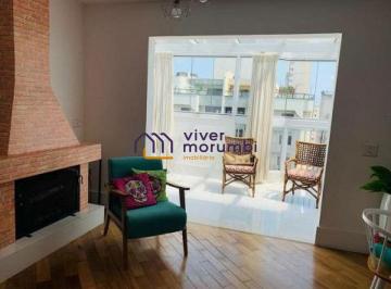 Apartamento · 169m² · 3 Quartos · 2 Vagas · Cobertura no Campo Belo - 3 Quartos