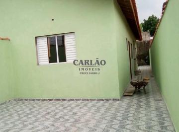 Casa · 70m² · 2 Quartos · 2 Vagas · Casa com 2 dorms, Balneário Itaguai, Mongaguá - R$ 225 mil, Cod: 354304
