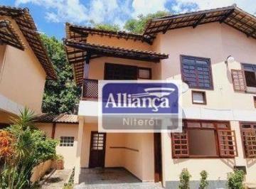 fachada da casa · Casa com 3 dormitórios à venda, 105 m² por R$ 319.000,00 - Baldeador - Niterói/RJ