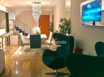 sala · Apartamento com 2 dormitórios à venda, 170 m² por R$ 1.700.000,00 - Jardim - Santo André/SP