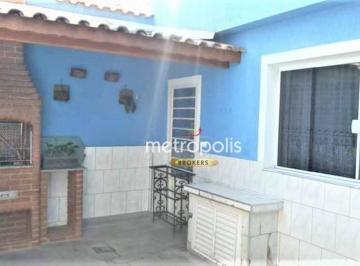 Churrasqueira · Sobrado à venda, 163 m² por R$ 960.000,00 - Santa Paula - São Caetano do Sul/SP