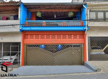 Casa · 186m² · 3 Quartos · 2 Vagas · Sobrado de 185m² localizado no Bairro Botujuru em São Bernardo do Campo - SP.