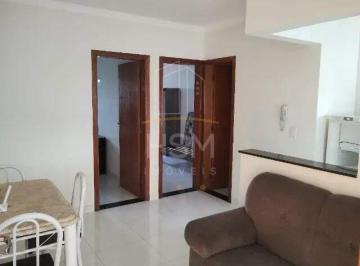Sala e Cozinha Americana · Apartamento para aluguel, 2 quartos, 1 vaga, Assunção - São Bernardo do Campo/SP