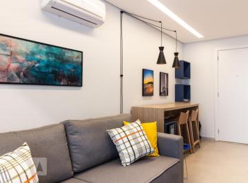Apartamento · 44m² · 1 Quarto · 1 Vaga · Apartamento para Aluguel - Brooklin, 1 Quarto,  44 m² - São Paulo