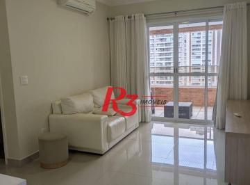 27ed15b4eccadfdefad0b242f2d4d38c8c4ded49 · Apartamento com 1 dormitório para alugar, 59 m² por R$ 4.300,01/ano - Boqueirão - Santos/SP