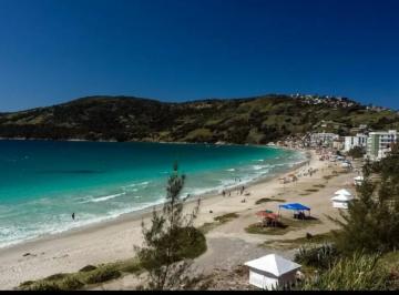 Apartamento de 2 quartos, Arraial do Cabo · 2q, 74m2, 1suite, 2banheiros, 2vgs cobertas e privativas, varanda gourmet vista mar mobiliado
