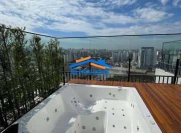 Apartamento · 123m² · 1 Quarto · 1 Vaga · Linda cobertura Penthouse no Brás, com 123m² mobiliado, 1suite.