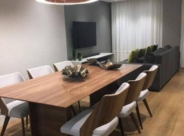 Sala de Jantar e Estar · ** Saint German - OPORTUNIDADE - Maravilhoso apto. c/ varanda c/ churrasqueira - 2 Vagas fixas + Dep