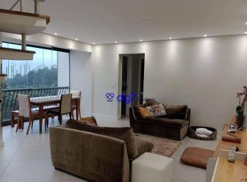 2331a9f85f983c33387287f852021e921627e5db · Cobertura Duplex com 3 dormitórios à venda, 146 m² por R$ 890.000 - Taboão da Se