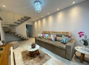 Sala · Sobrado com 2 dormitórios à venda, 95 m² por R$ 1.000.000,00 - Mauá - São Caetano do Sul/SP