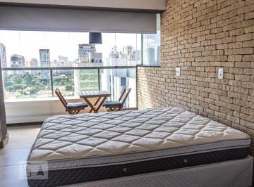 Apartamento · 32m² · 1 Quarto · 1 Vaga · Apartamento para Aluguel - Brooklin, 1 Quarto,  32 m² - São Paulo