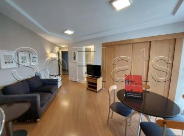 Apartamento · 60m² · 2 Quartos · 2 Vagas · Apartamento com serviços no Flat Paradise Garden, 02 dormitório e uma excelente localização