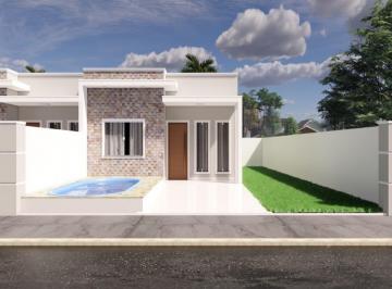 Foto 01 · CASA 60M², NOVA DE ESQUINA COM PISCINA DA FINANCIAMENTO A 370 MIL,  SEM PISCINA 315.000 NO PRIMAVERA