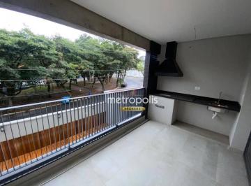 sacada gourmet · Apartamento com 3 dormitórios à venda, 144 m² por R$ 1.852.000,00 - Jardim São Caetano - São Caetano