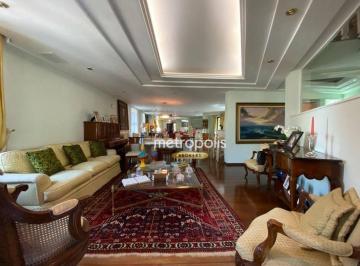Sala de Estar · Sobrado com 4 dormitórios para alugar, 650 m² por R$ 22.350,00/mês - Jardim São Caetano - São Caetan