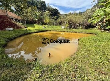 Rural · 2500m² · 3 Quartos · Vendo Chácara 3 quartos sendo 1 suite, terreno 2.500M² e 3 lagoas, muita agua !! - Santa Terezinha M