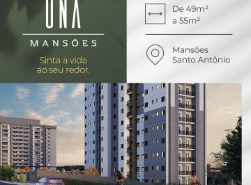 Foto 01 · Breve Lançamento Una Mansões, Apartamentos de 49m2 Até 55m2, 2 Dormitórios, 0 ou 1 Suíte, Cozinha Am