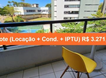 Foto 09 · Aluguel de Apartamento Impecável em Salvador-BA, Ondina: 1 Quarto, 1 Sala, 1 Banheiro, 1 Vaga, 50m² 