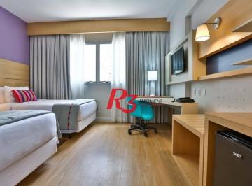 7a1f02dc0e7e4eed61c989f5c196c6395182f865 · Flat com 1 dormitório à venda, 25 m² - Gonzaga - Santos/SP