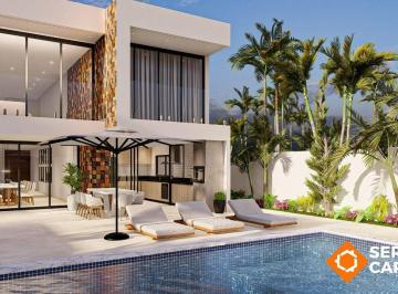 Casa · 250m² · 4 Quartos · PROJETO DIFERENCIADO VISTA MAR 4 SUÍTES PISCINA VARANDA GOURMET ITANHAÉM
