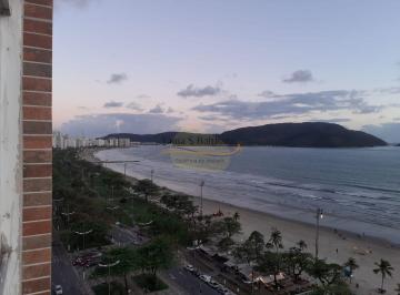 Apartamento · 130m² · 2 Quartos · 1 Vaga · Apartamento com Vista Praia Mar - Bairro Embaré, em Santos/SP