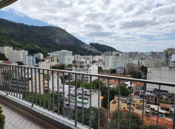 756746cnt.jpg · Apartamento para alugar no Humaitá - 3 quartos (1 suíte), varanda e vista - Zona Sul RJ