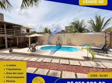 Casa · 350m² · 4 Quartos · 5 Vagas · VENDO CASA 4 QUARTOS - 500 M² TERRENO – PRAIA DO FLAMENGO / IPITANGA – SALVADOR - | BA