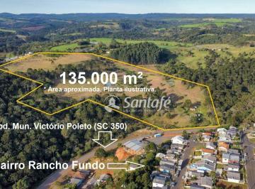 cc6d6ca2b625421a3480a044c4e9c3ac5109e25a · Gleba com potencial de loteamento, 135000 m² - São Cristóvão - Caçador/SC