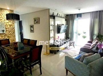 Sala · Apartamento com 3 dormitórios à venda, 94 m² por R$ 830.000,00 - Santa Maria - São Caetano do Sul/SP