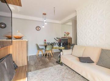 Sala · Apartamento com 2 dormitórios à venda, 62 m² por R$ 750.000,00 - Jardim São Caetano - São Caetano do