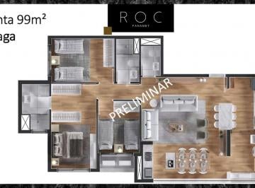 Apartamento de 3 quartos, São Paulo · ROC PANAMBY APTO NA PLANTA NA MELHOR LOCALIZAÇÃO