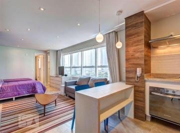 Apartamento · 42m² · 1 Quarto · 1 Vaga · Apartamento para Aluguel - Brooklin, 1 Quarto, 42 m2 - São Paulo