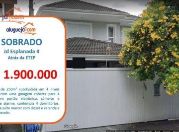 5eac48d380901f07e9eac0aba8821f360a5f6ce1 · Sobrado com 4 Quartos à venda em Jardim Esplanada II com 250m²