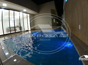 Casa · 250m² · 3 Quartos · 3 Vagas · Casa nova 3 suítes alto padrão com piscina para venda em bairro nobre de Caldas Novas