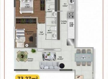Photo 1 · Apartamento com 2 dormitórios à venda, 73 m² por R$ 642.000,00 - Vila Guilhermin