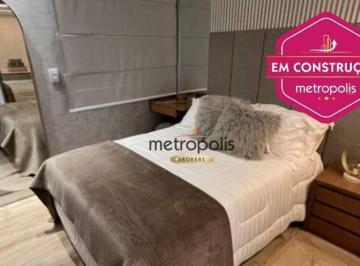 Suíte- Decorado · Apartamento à venda, 59 m² - Vila Alzira - Santo André/SP