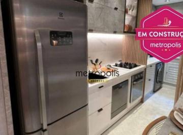 Cozinha - Decorado · Apartamento à venda, 58 m² - Vila Alzira - Santo André/SP