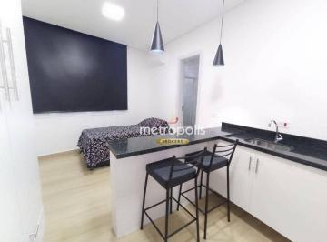 Studio cozinha · Studio com 1 dormitório para alugar, 30 m² por R$ 2.181,79/mês - Centro - São Caetano do Sul/SP