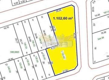 Terreno · 1102m² · Terreno de Esquina para Comprar, 1.102m² - Vila América, Santo André/SP.
