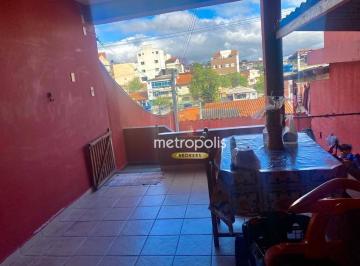 quintal · Sobrado à venda, 161 m² por R$ 634.000,00 - Vila Palmares - Santo André/SP