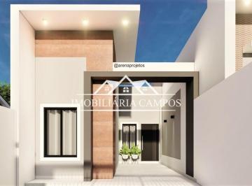 Casa · 70m² · 2 Quartos · 2 Vagas · LINDA CASA COM DESING MODERNO 1 SUÍTE, 2 QUARTOS E TERRENO MEDINDO 162,00 M²