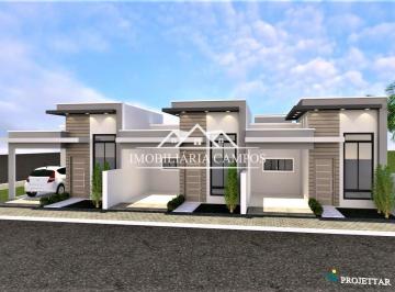 Casa · 61m² · 1 Quarto · 1 Vaga · CASA COM 1 SUÍTE E 1 QUARTO E PÉ DIREITO ALTO NO JD. BRESSAN
