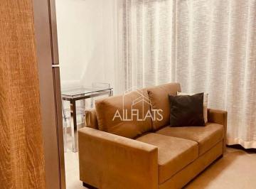 Sala · Apartamento com 1 quarto para alugar, 36 m² - Vila Olímpia - São Paulo/SP