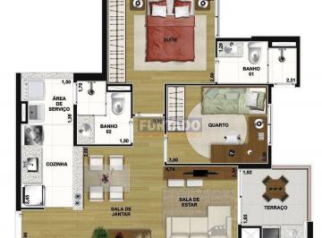 e68428932db6bf34b9a0e4a8cc75a027a456a2ce · Apartamento com 2 dormitórios à venda, 53 m² - Vila Tibiriçá - Santo André/SP